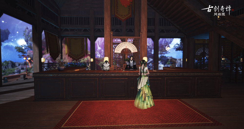 《古剑奇谭网络版》家园仙府今日盛大开盘，即刻享受云间生活