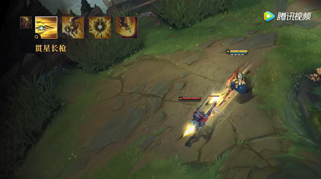 《LOL》潘森重制技能详解 不屈之枪化身为星从天降