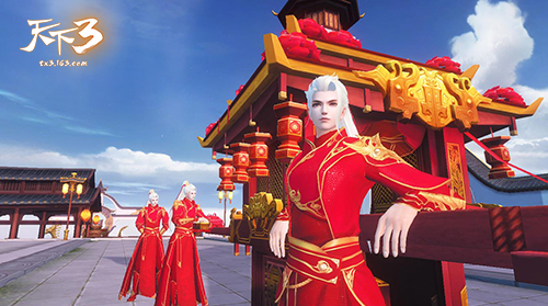 花轿环城，执手同游!《天下3》花轿巡游活动邀你共度良辰美景