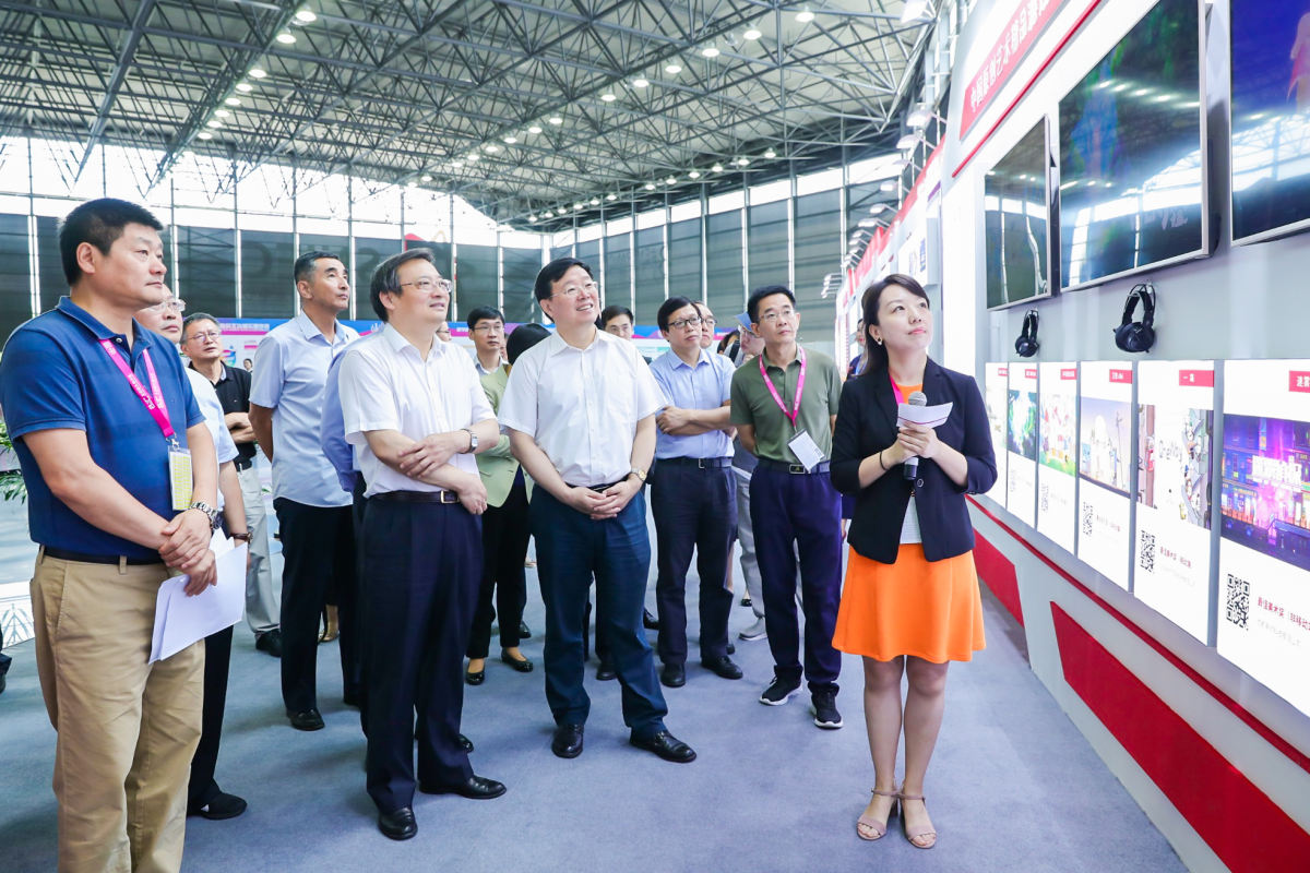 中宣部副部长一行视察ChinaJoy