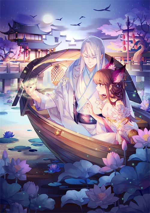 情人共长袍，鹊桥续姻缘!《天下3》七夕活动福利重磅来袭!