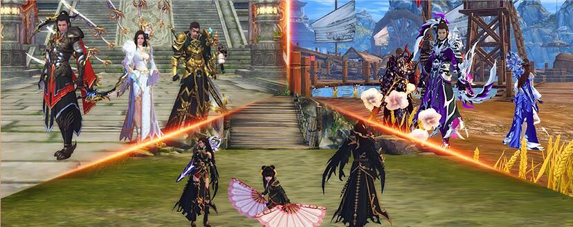 《权御天下》性感美少女主播天团8.8日新服比武招亲