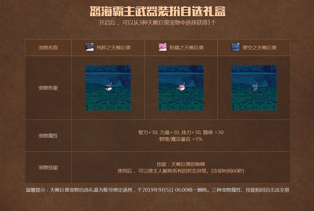 《DNF》空域之怒海霸主礼包上架