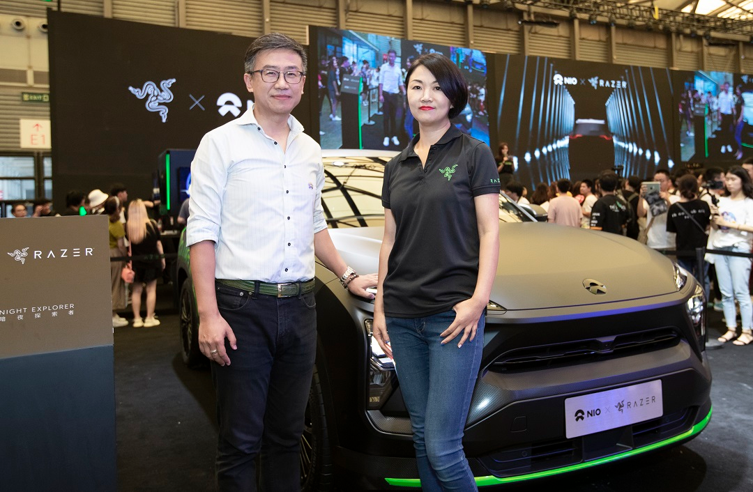 雷蛇与蔚来跨界合作，打造高科技玩家座驾