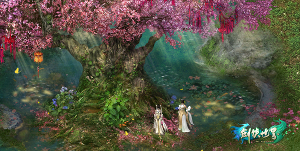 新服的夏天 《剑侠世界》14日和美丽有个约会