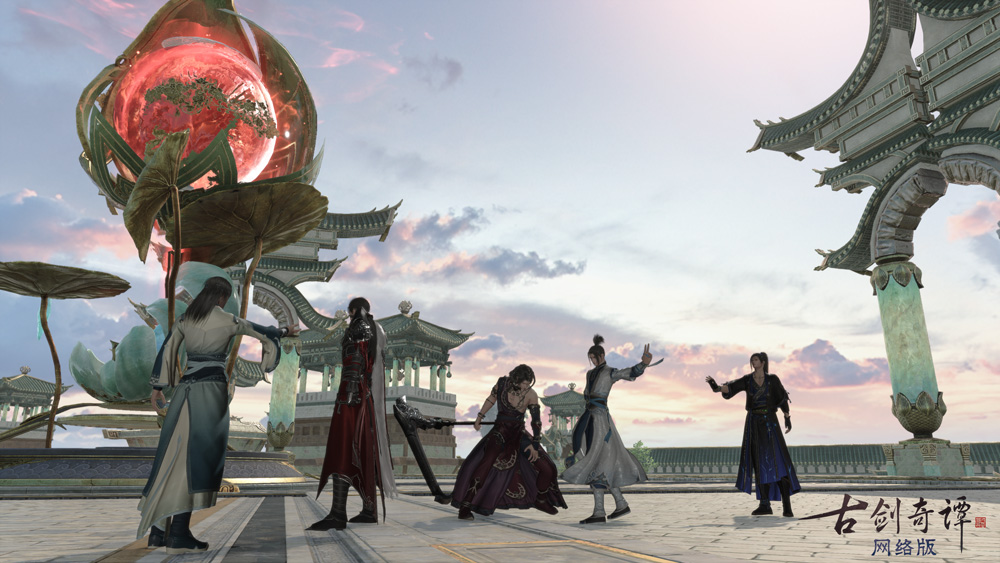 《古剑奇谭网络版》全新PVP盟会战“云海争锋”详细玩法曝光