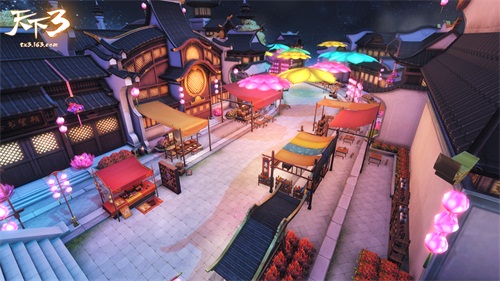 天花舞榭，畅游大荒 《天下3》汉服游园会玩法大揭秘!