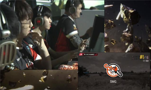 SMG创斗鱼艾伦格赛区积分新高 二连鸡王者归来冲进周决