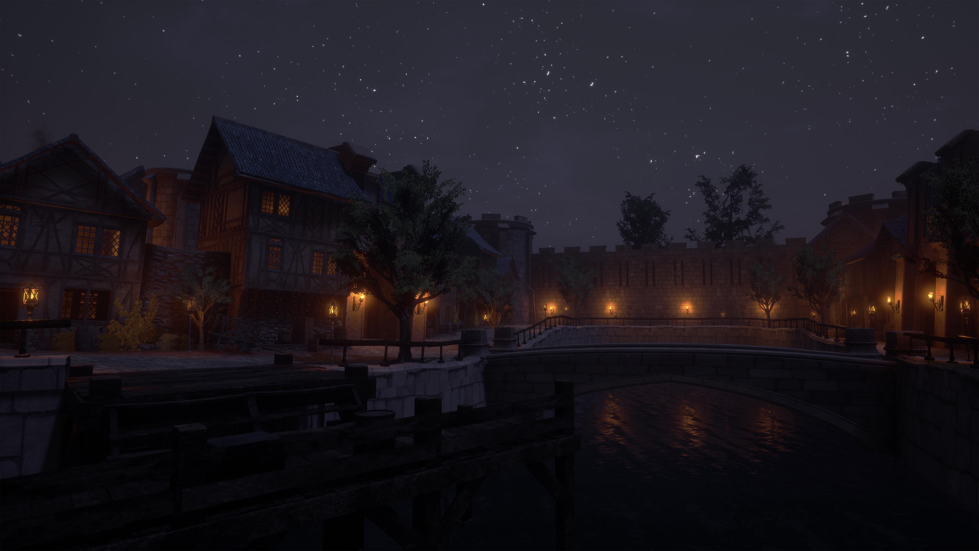 高玩虚幻4引擎重制《魔兽世界》暴风城 景色巍峨雄美