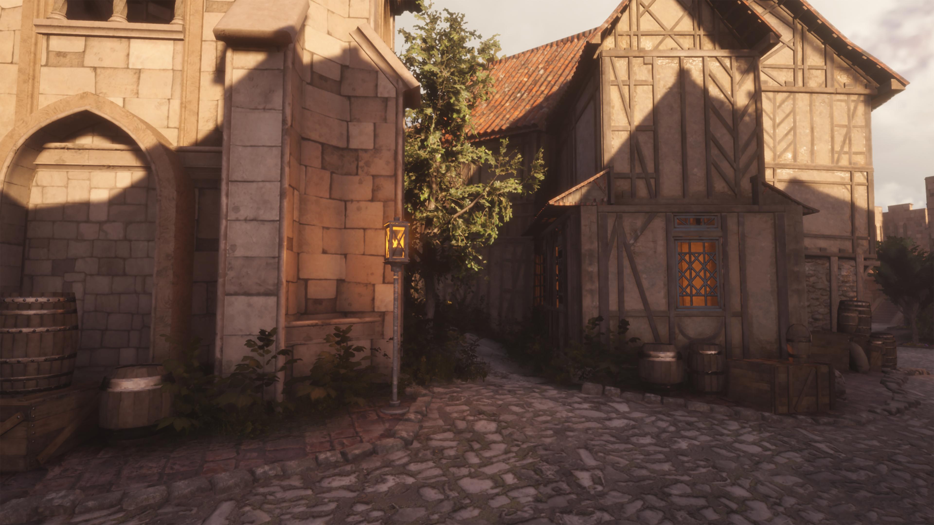 高玩虚幻4引擎重制《魔兽世界》暴风城 景色巍峨雄美