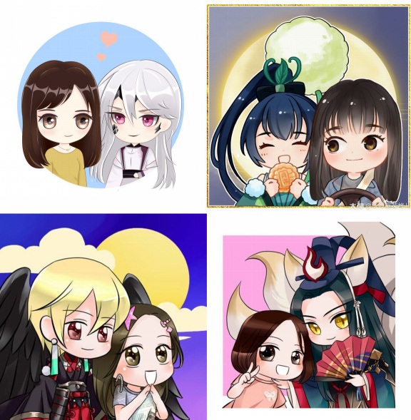 《阴阳师》《第五人格》等游戏同人画手献上团圆画作，网易大神带来满分中秋!