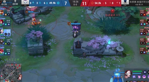 2019NeXT秋季赛《决战!平安京》季中邀请赛开幕!OG势不可挡连下两城