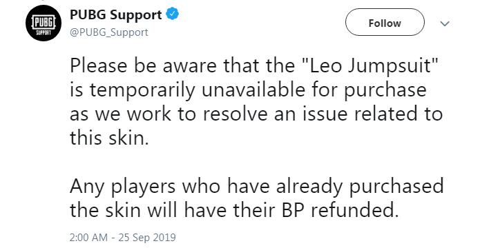 这款《绝地求生》万圣节皮肤不雅让人羞涩 被官方下架