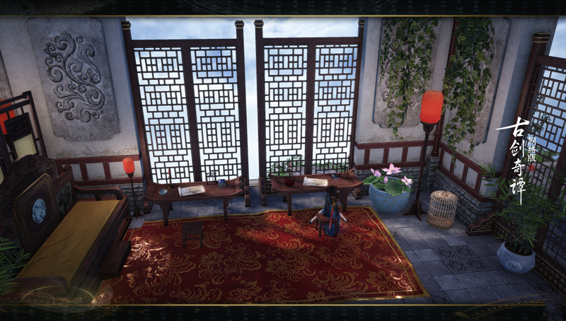 《古剑奇谭网络版》仙府家园竞赏会优秀作品展：此景只应天上有