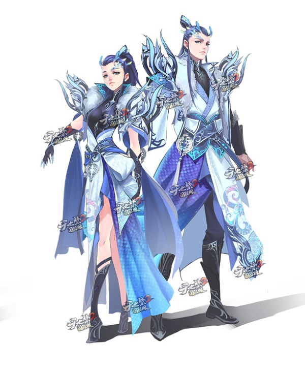 《天之禁2国际版》首件神甲时装，万龙降临，逆天属性横空出世