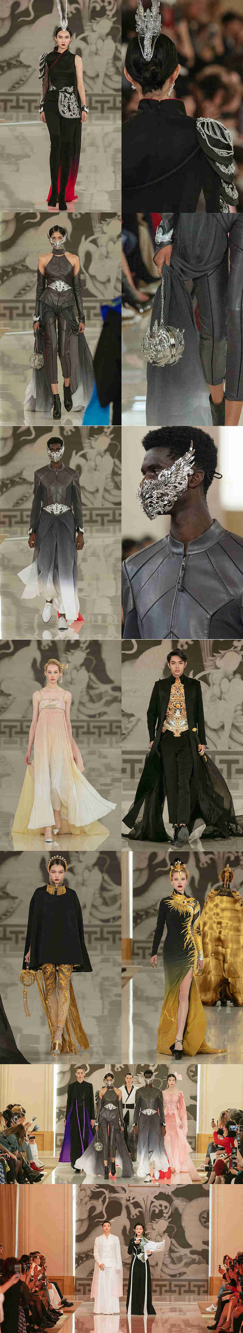 《剑网3》门派高定走向国际 巴黎时装周精彩回顾