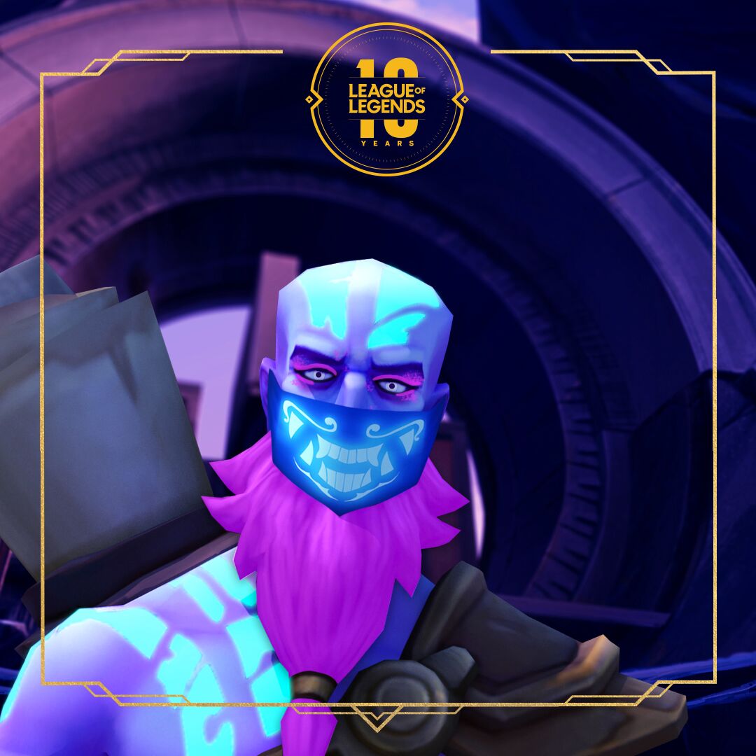 《英雄联盟》瑞兹KDA女团风截图 KDA男团要来？