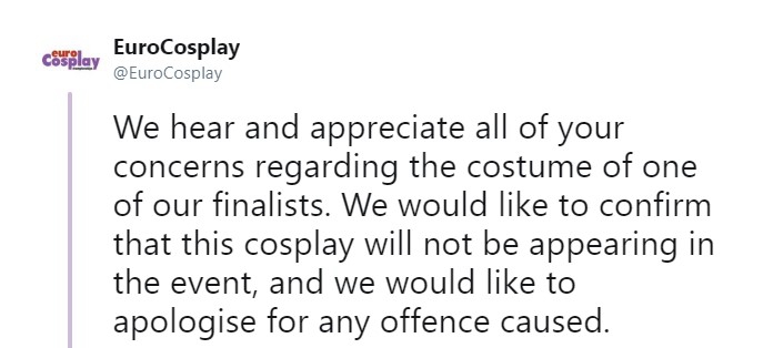 白人妹子cos《英雄联盟》派克参加比赛被退赛