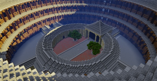 再创新文旅《我的世界》建筑团队联动福建永定土楼