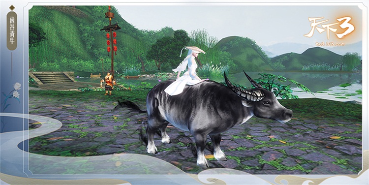 白巾翠袖，水墨珍兽 《天下3》丰收节时装登陆商城!