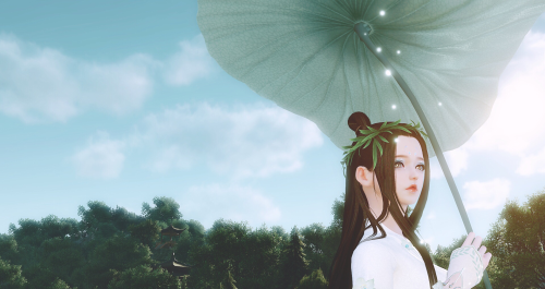 《逆水寒》这游戏用一把伞破解了空气动力学世界难题