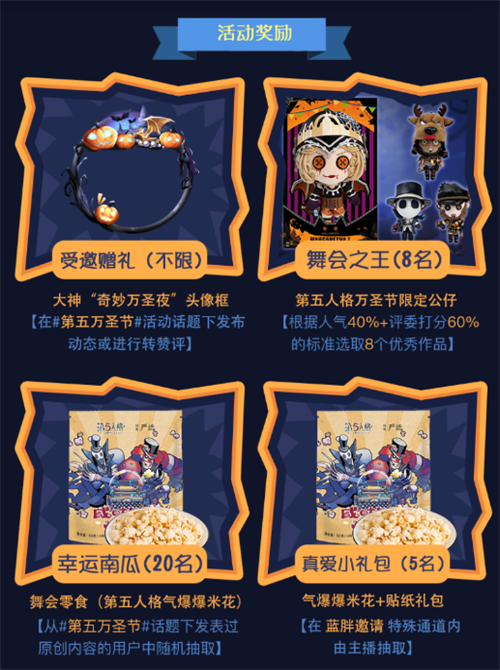 《第五人格》万圣节换装舞会开启 网易大神送限定周边好礼