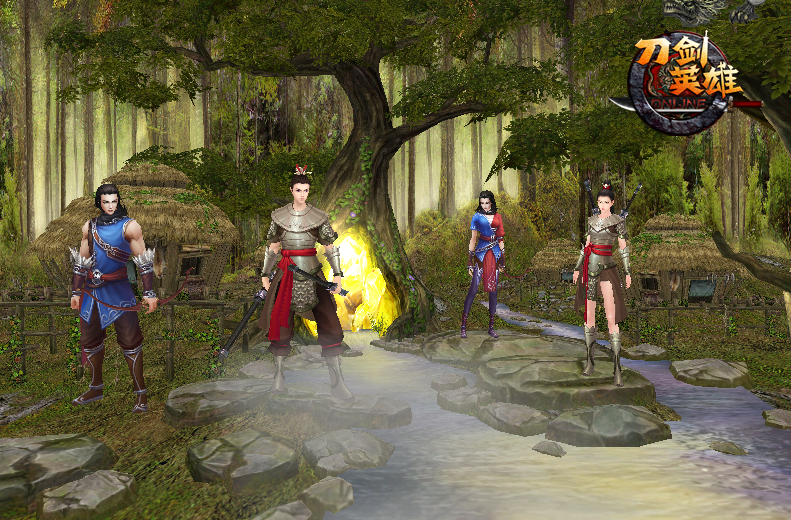 11月霸气来袭 《刀剑英雄》新职业战羽抢先曝光