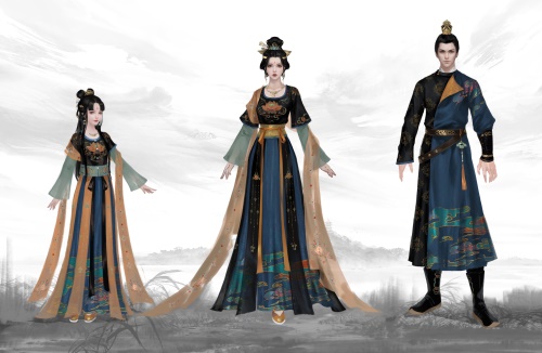 盛唐气度、华裳风骨，《天涯明月刀》外观设计登陆华服时尚秀!