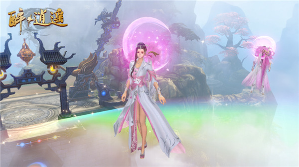 今宵酒醒月留处 绿岸《醉逍遥》“醉”美时装坐骑震撼发布