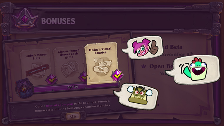 《炉石传说：酒馆战棋》免费开启 传说任务送卡包