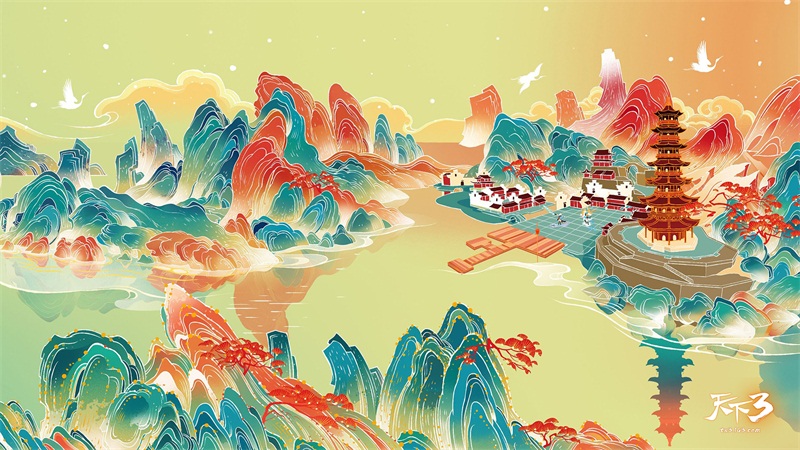 山海藏旧梦! 《天下3》“江山国色”年终盒子预购将启