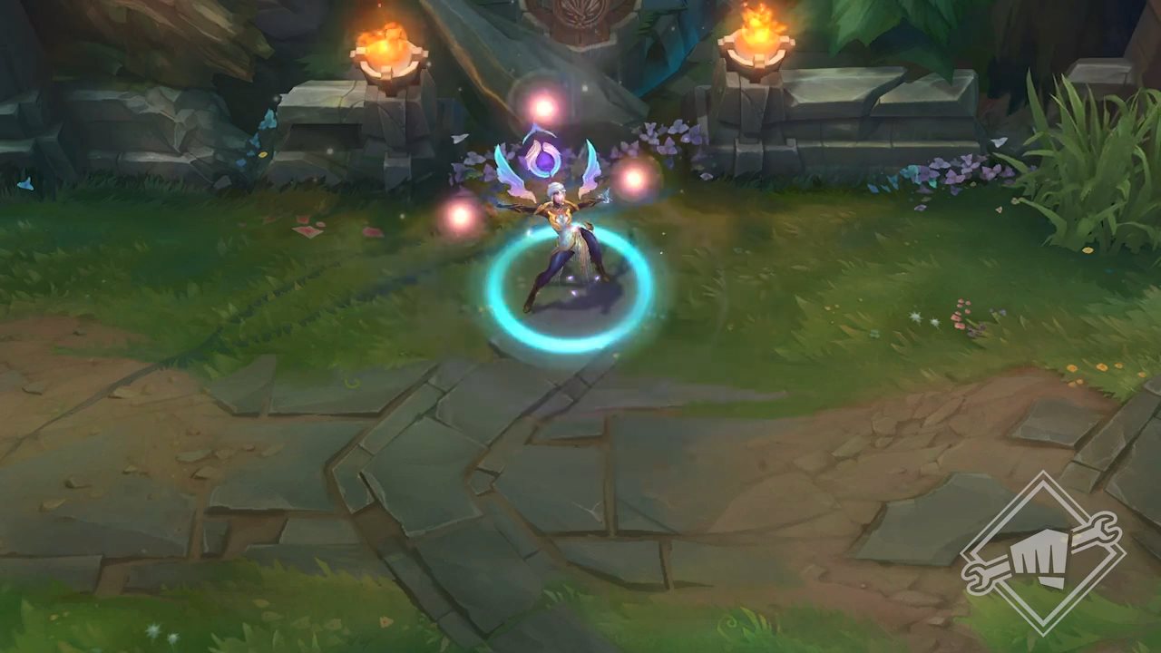 《英雄联盟》黎明使者、黑夜使者、糖果系列全新皮肤演示曝光