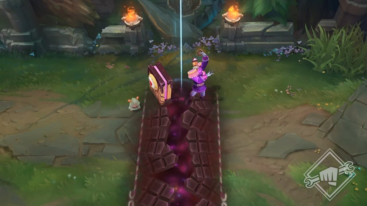 《英雄联盟》黎明使者、黑夜使者、糖果系列全新皮肤演示曝光