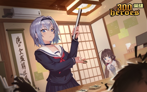 《300英雄》守墓少女格蕾新年登场 抢先服理想乡即将解封