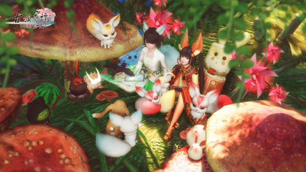 《古剑奇谭OL》全新资料片“山海飞花”3月19日开启公测