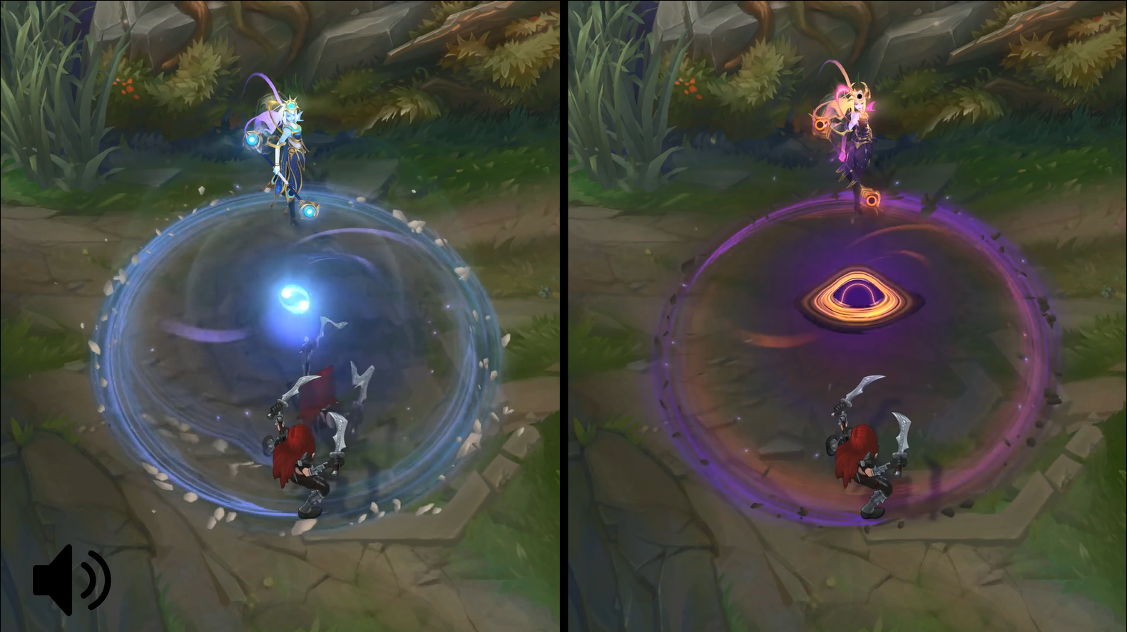 不只是换色！《LOL》星界/暗星拉克丝传说皮肤特效对比 