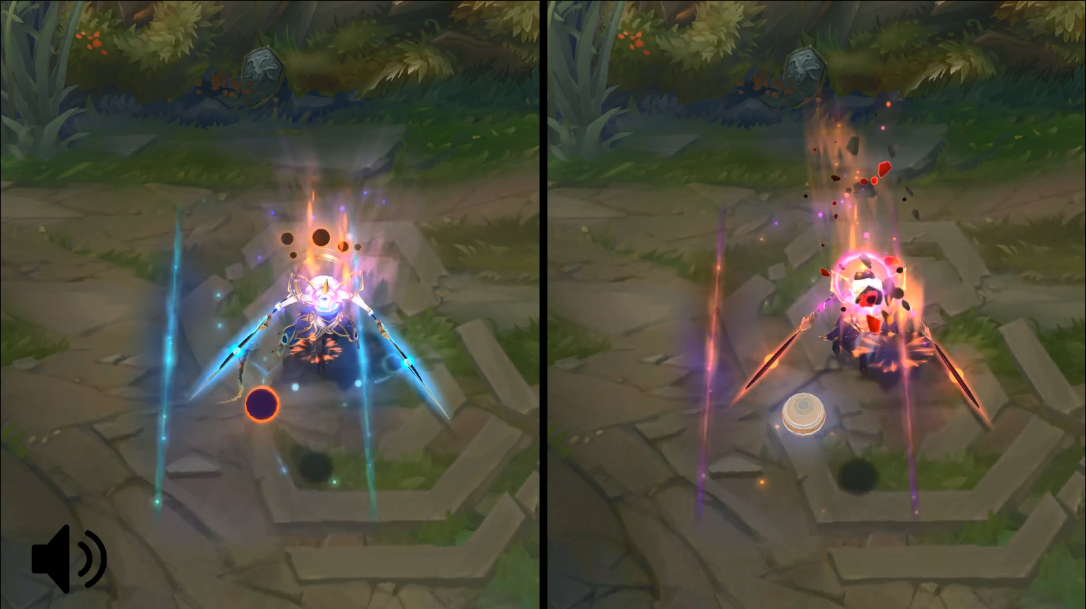 不只是换色！《LOL》星界/暗星拉克丝传说皮肤特效对比 