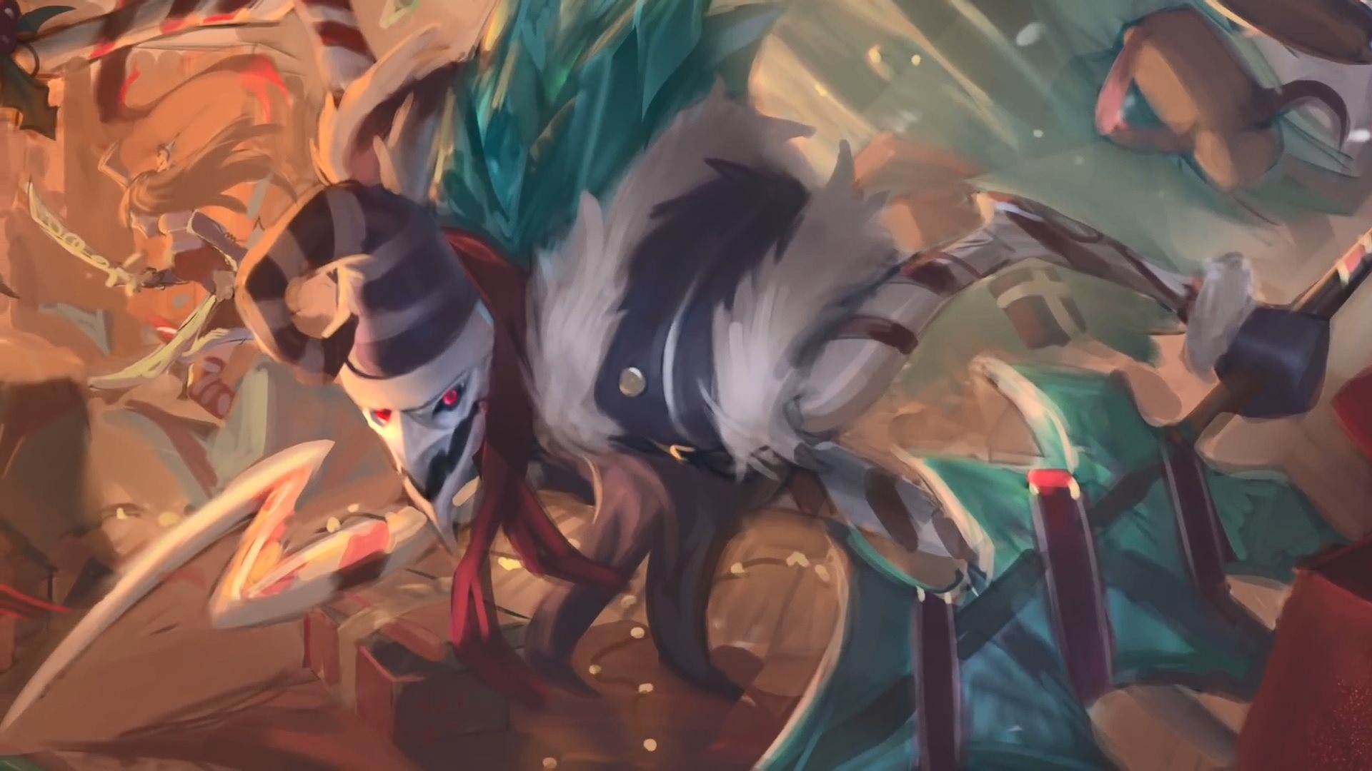 《英雄联盟》稻草人重做技能演示 放置假身迷惑对手