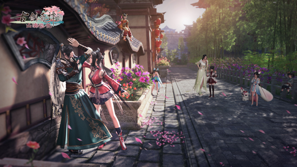《古剑奇谭OL》春季资料片【山海飞花】今日正式公测
