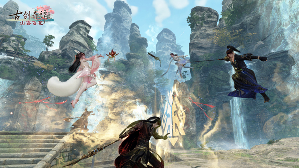 《古剑奇谭OL》春季资料片【山海飞花】今日正式公测