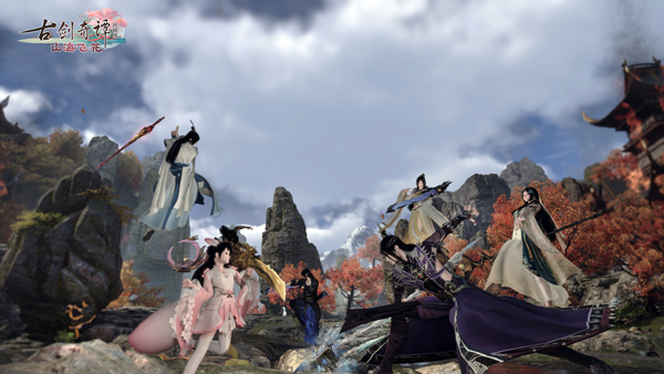《古剑奇谭OL》春季资料片【山海飞花】今日正式公测