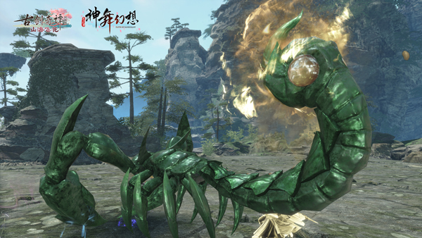 《古剑奇谭OL》“山海飞花”全新秘境“难解心魔”，竟然潜藏上古神兽