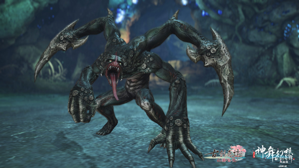 《古剑奇谭OL》“山海飞花”全新秘境“难解心魔”，竟然潜藏上古神兽