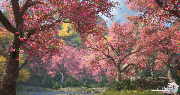 春日赏好景，竟引出《古剑奇谭OL》四月神秘绝美外观