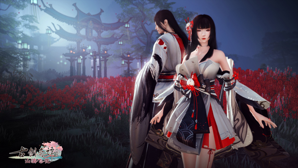 踏青赏樱，《古剑奇谭OL》全新樱花主题外观正式亮相