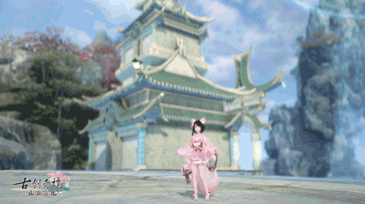 踏青赏樱，《古剑奇谭OL》全新樱花主题外观正式亮相