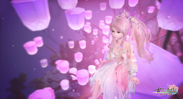 踏青赏樱，《古剑奇谭OL》全新樱花主题外观正式亮相