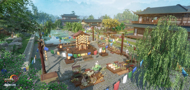 首批“大唐家园体验官”入驻 《剑网3》家园系统今日开测