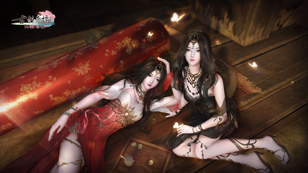 罗纱曼舞，清笳乐鸣，《古剑奇谭OL》六月异域风格系列外观登场!