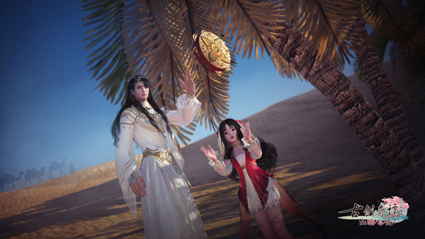 罗纱曼舞，清笳乐鸣，《古剑奇谭OL》六月异域风格系列外观登场!